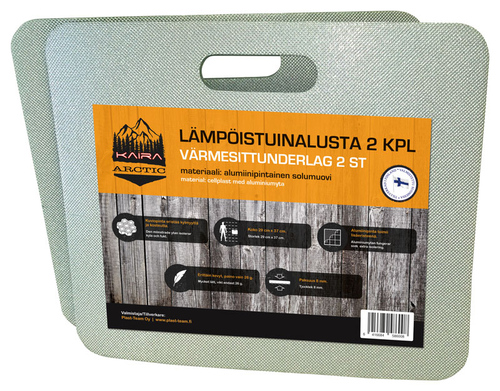 KAIRA ARCTIC LÄMPÖISTUINALUSTA 2 KPL KAIRA ARCTIC LÄMPÖISTUINALUSTA 2 KPL